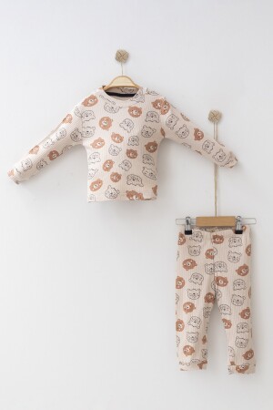 Bedrucktes Pyjama-Set für Babys, Ober- und Unterteil aus 100 % Baumwolle, 2-teiliges Set zwischen 6 Monaten und 4 Jahren 138 - 1