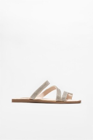 Beige Damen-Flip-Flops DANES - 1