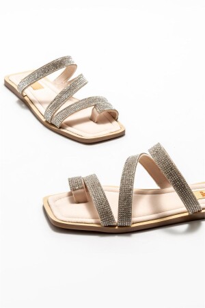 Beige Damen-Flip-Flops DANES - 2