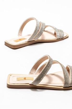 Beige Damen-Flip-Flops DANES - 3