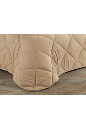 Beige Soft Silicone Quilt Double 195*215 pampesyrgncift - 2