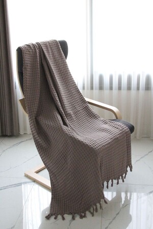أريكة من نوع MNZ-Beige Throw / TV Cover / Throw 130x170 سم (مشمولة الأريكة) LH0121 - Lucy and Home