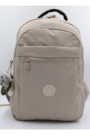 MNZ-Beige اللون القشرة المضادة للماء الأنسجة الحجم الكبير الحقيبة الظهر للمدرسة حقيبة سفر / 2300 2300sırtmxs - Bevitton