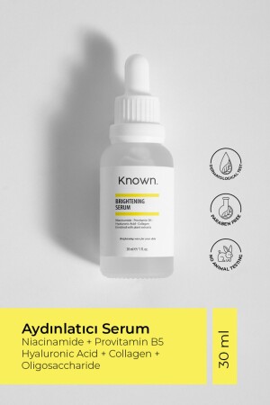 Bekanntes aufhellendes und Anti-Makel-Serum 30 ml (Seefarn-Niacinamid-Provitamin B5-Hyaluronsäure KNW01 - 1