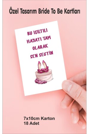Bekarlıga Veda Bride to be Kartları 18 Adet - Hsn