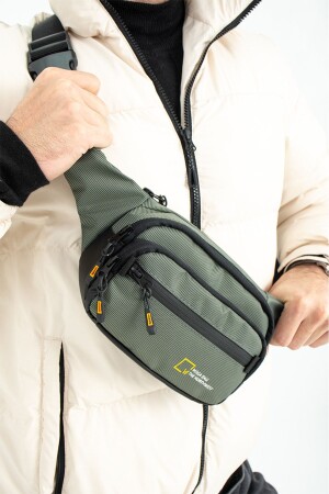 كيس المقدمة من الخصر والكتفين مع الأنسجة المقاومة للماء - Kasva Deri