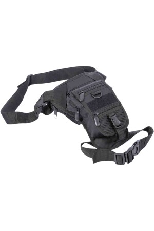 سلاح أسود من قِبل المنطقة التكتيكية يحمل حقيبة الحافة والساق مع قسم خاص - Tactical11