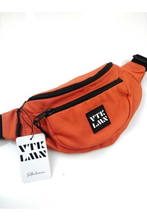 كيس من الظهر والخصر باللون البرتقالي - Vatkalimon