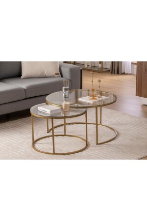 - Belarus Couchtisch Gold 80cm 1001760 - 1