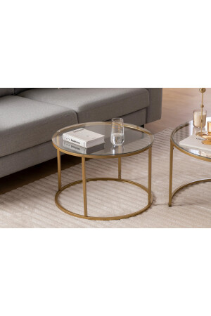 - Belarus Couchtisch Gold 80cm 1001760 - 4