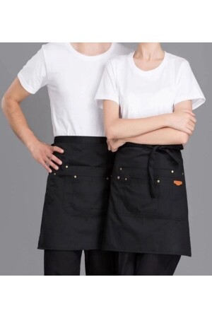 Belden Bağlamalı Mutfak Önlüğü Master Chef Barista Cafe Restaurant Şef Garson Kuaför Aşçı Önlüğü - Ydz