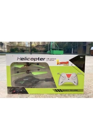 Beleuchteter RC-Helikopter mit Fernbedienung, wiederaufladbarer Hubschrauber-Sensor, Drohnen-Helikopter, grün, Sonic PRA-8356974-3974 - 7