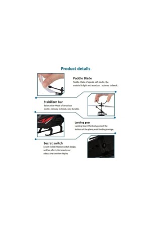 Beleuchteter RC-Hubschrauber mit Fernbedienung, wiederaufladbarer Hubschrauber-Sensor-Drohnenhubschrauber TYC00827087761 - 3