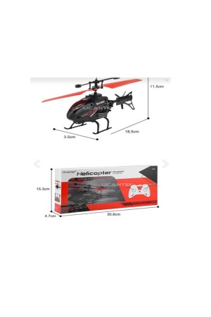 Beleuchteter RC-Hubschrauber mit Fernbedienung, wiederaufladbarer Hubschrauber-Sensor-Drohnenhubschrauber TYC00827087761 - 1