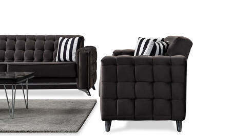 Belita Silber Sofa V2 - 11