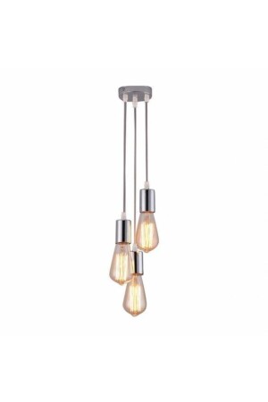 Belur 3' Chrom Pendelleuchte Kronleuchter BLR-KR-03 - 3