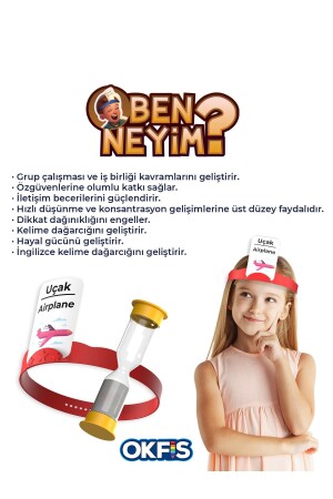 Ben Neyim? Eğlenceli Kutu Oyunu Türkçe İngilizce Aile Çocuk Eğitici Oyuncak Seti NEYİMBEN-002 - 4