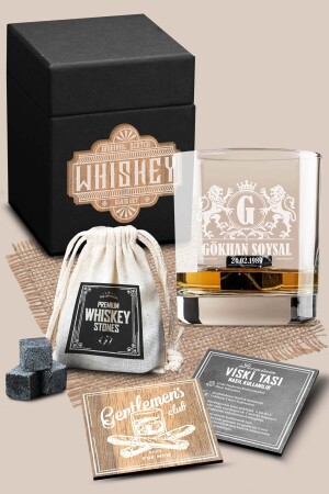 Benanntes Lion's Claw Whisky-Set in einer stilvollen Premium-Black-Box-Whiskyglassset04 - 2