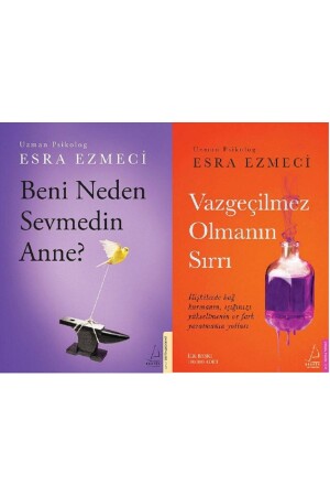 Beni Neden Sevmedin Anne? - Vazgeçilmez Olmanın Sırrı 2 Kitap Set esrason2kitapset - 2