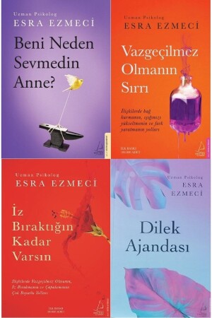 Beni Neden Sevmedin Anne - Vazgeçilmez Olmanın Sırrı - Iz Bıraktığın Kadar Varsın -dilek Ajandası 9786086137931 - 2