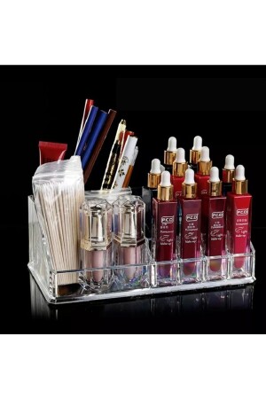 Benveevim Piramit Kozmetik Ürün Düzenleyici Makyaj Düzenleyici Organizer - Bee Home