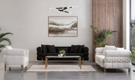 مجموعة غرفة المعيشة من منىز-ماليبو - Cadde Yıldız