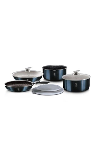 Berlinger Haus Metallic Line 9 Parça Tencere Seti TVL-12000 - Tivoli