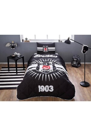 Beşiktaş Cotton Licensed Quilt Set 60185859 - 2