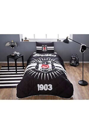 Beşiktaş Cotton Licensed Quilt Set 60185859 - 5