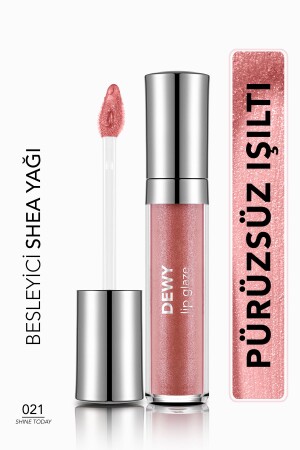 Besleyici Dudak Parlatıcısı - Dewy Lip Glaze - 021 Shine Today!-8682536069380 - 3