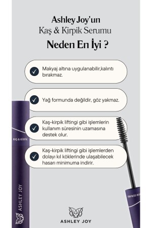 Besleyici Keratin Ve Niacinamide Içeren Güçlendirici Uzatıcı Canlandırıcı Kaş Kirpik Serumu 6 Ml - 5