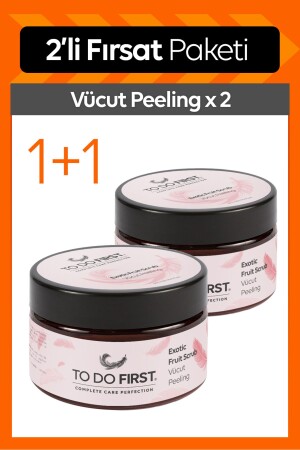 Besleyici Nemlendirici ve Batık Karşıtı Vücut Peelingi 2 li SET - 1