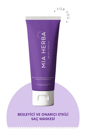 Besleyici Onarıcı Etkili Saç Maskesi 250ml - Mia Herba