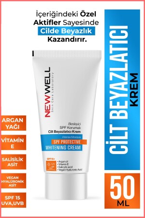 Besleyici SPF Korumalı Cilt Beyazlatıcı Krem 50ML - 1