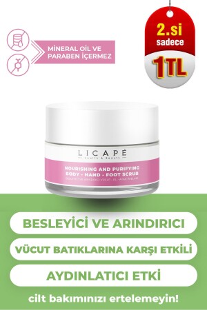 Besleyici Ve Arındırıcı Vücut - El - Ayak Peeling 250ml - 2