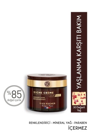 Besleyici Yaşlanma Karşıtı Değerli Yağ Bakımı Riche Crème-vitamin A&vitamin E-konsantre Krem-75 ml 64639 - 1