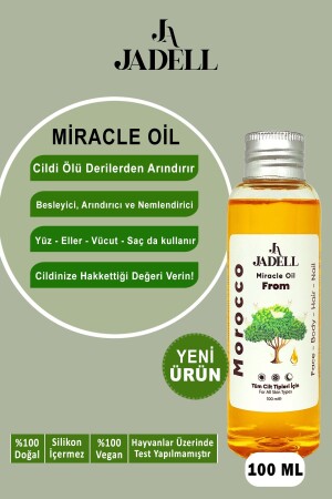 Besleyici&nemlendirici Tüm Cilt Ve Saç Tipleri Için Mucizevi Morocco Miracle Yağ 100 ml - 1