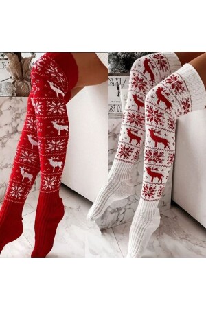 Besondere Overknee-Socken für Silvester TREND - 1