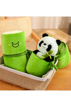 BESONDERES GESCHENK FÜR IHREN LIEBHABER – BAMBOO PANDA PLÜSCHSPIELZEUG – MIT EINEM SPEZIELLEN REISSVERSCHLUSSDESIGN - 4