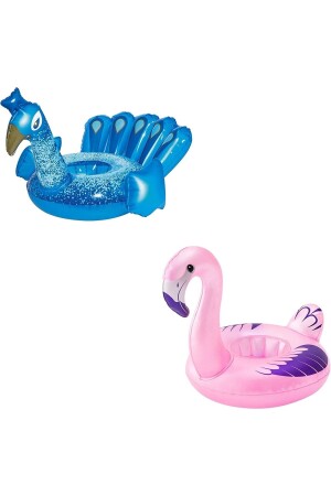 Bestway Moda Flamingo - Tavus Kuşu Bardaklık - Bardak Tutucu - Içecek Tutacağı - 1 Adet - 1