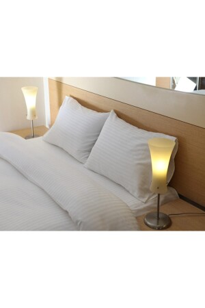 Bettbezug für Doppelbetten (Bettbezug) aus 83-fädigem Baumwollsatin, 200 x 200 cm, 83/200 x 230 ÇZ - 1