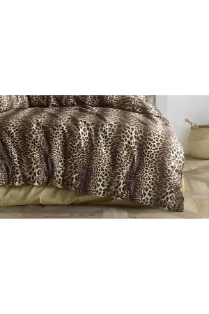 Bettbezug-Set – Einzel-Leopard mit elastischen Laken GRM0010 - 4