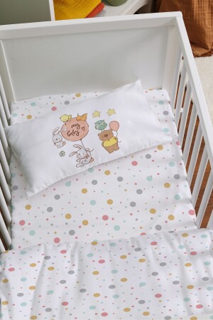 Bettbezug-Set für das Kinderbett auf der Seite der Mutter (60 x 100) – Serie Pure Baby – Cute Zoo TYC0C0Q78N168725063948287 - 4