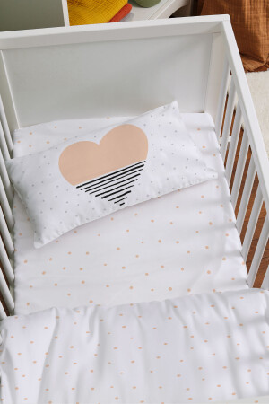 Bettbezüge-Set für die Mutterseite zum Schlafen im Kinderbett – Pure Baby ETAYBBNTPB003 - 3