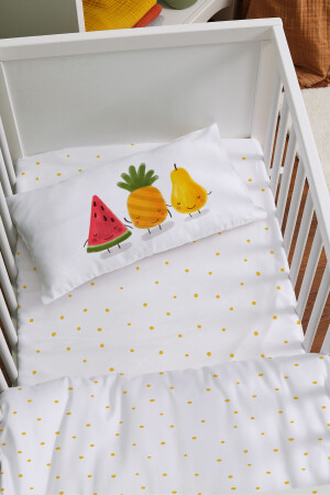 Bettbezüge-Set für die Mutterseite zum Schlafen im Kinderbett – Pure Baby ETAYBBNTPB091 - 4