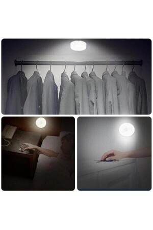 Bewegungsmelder, USB wiederaufladbar, LED-Licht, Beleuchtung, Lampe, Zimmer, Küche, Wohnzimmer, Treppenbeleuchtung - 4