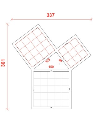 Beweis des Satzes des Pythagoras, Flächenmethode, Geometrie, Mathematik, Denksportaufgaben, die Spaß machen - 3