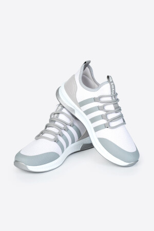 Beyaz - 2104 Unisex Spor Ayakkabı - 5