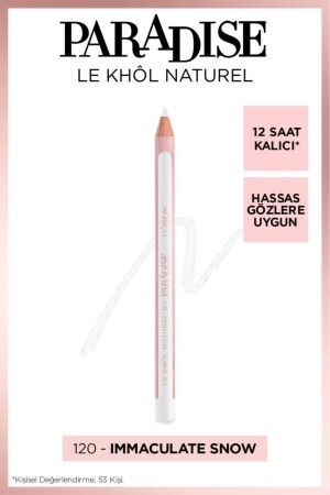 Beyaz Göz Kalemi - L'oréal Paris Paradise Le Khol Göz Kalemi 120 Immaculate Snow - 1