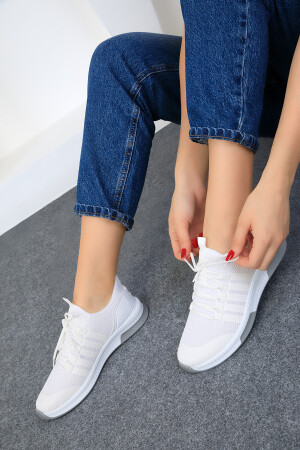 Beyaz Kadın Sneaker 16278 - 1